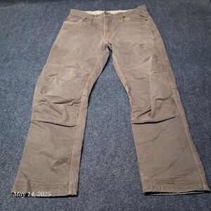 DeWalt Double Knee Workwear Pants Men Size 40x31‎ Brown Madison Pant